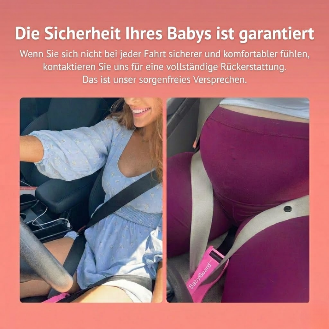 BabyGuard™ - Schütze dich und dein Baby sicher im Auto!