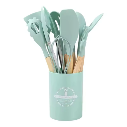 KüchenSet Pro™ – 12-teiliges Silikon-Set für deine Küche