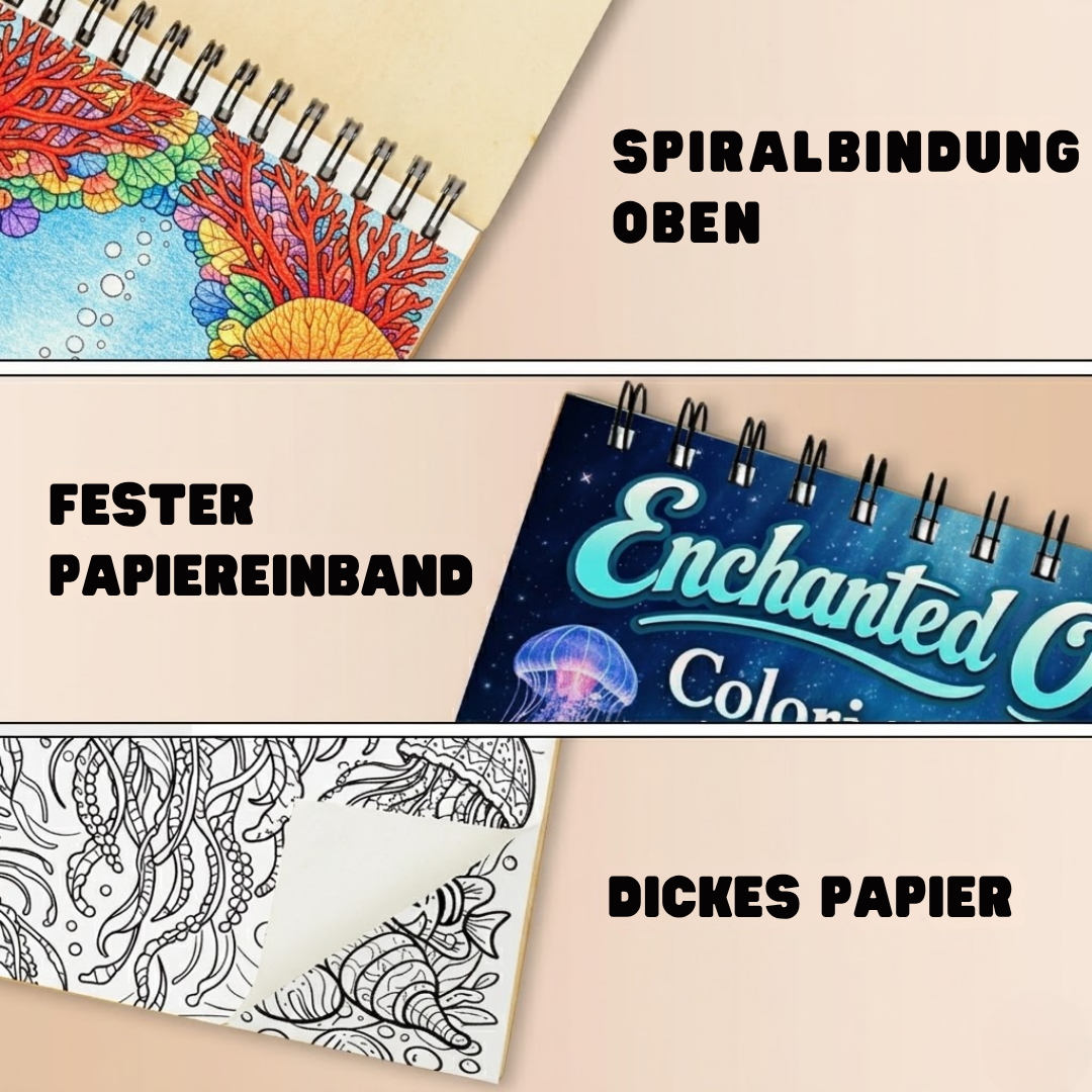 MindMalen™ - Entspanne dich und sei im Moment — mit Farbe!