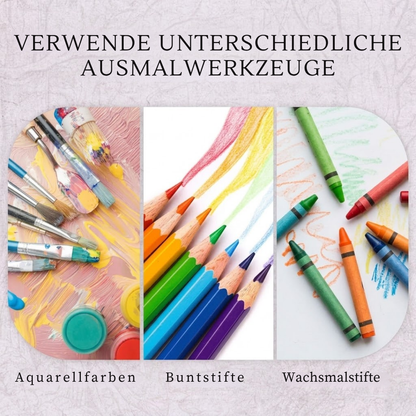 MindMalen™ - Entspanne dich und sei im Moment — mit Farbe!