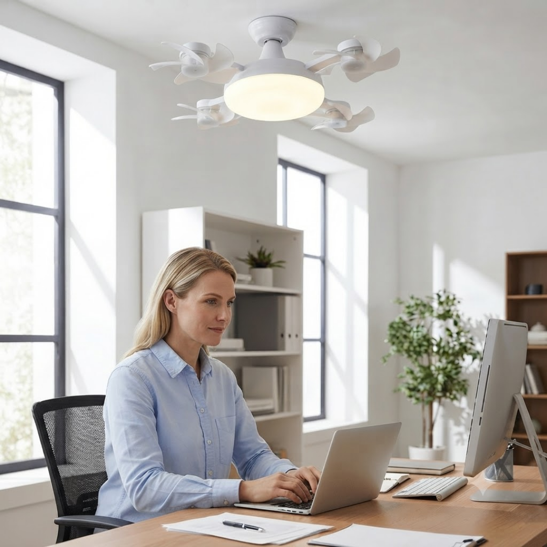 AirGlow™ - Frische Luft und schönes Licht — alles in einem smarten Ventilator!