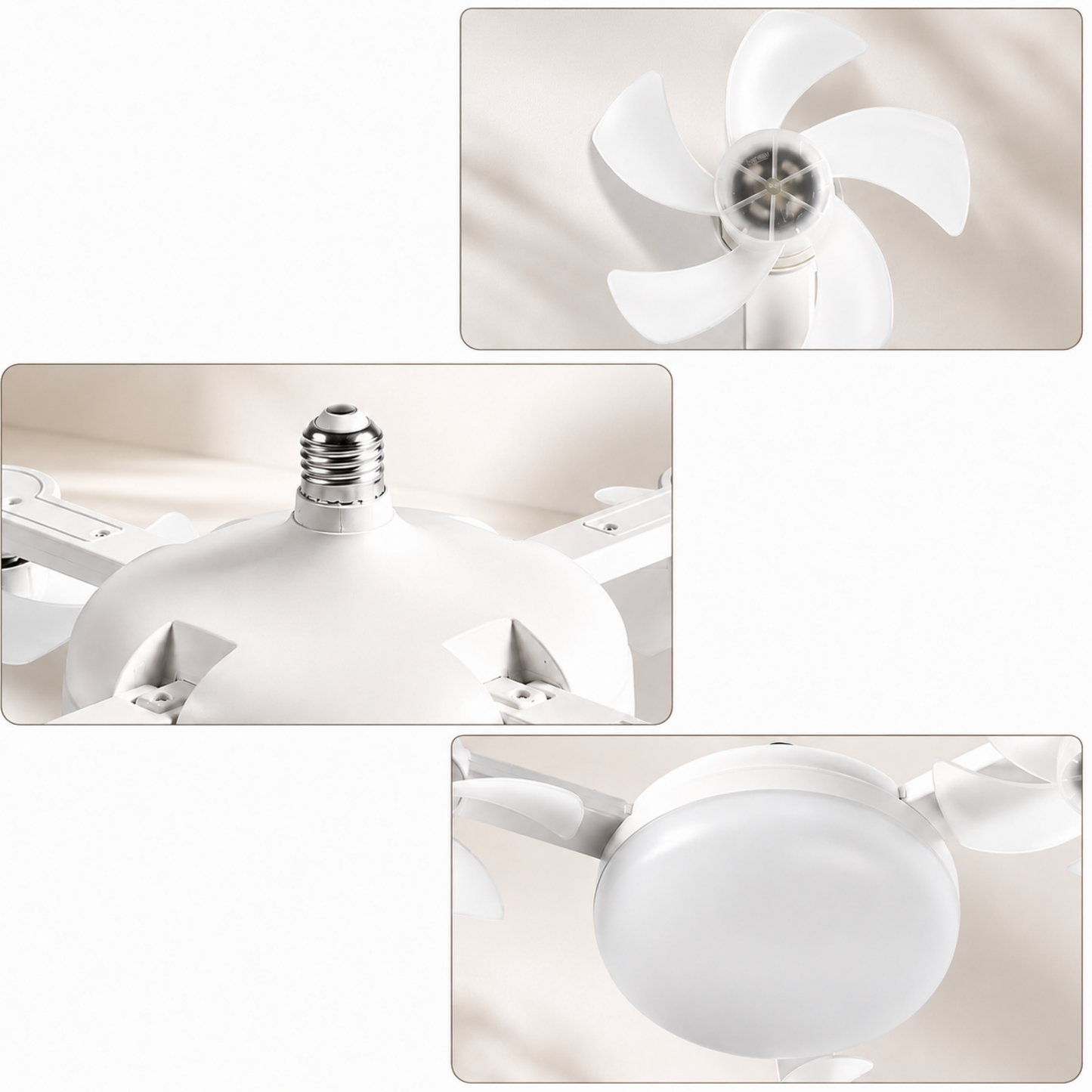 AirGlow™ - Frische Luft und schönes Licht — alles in einem smarten Ventilator!