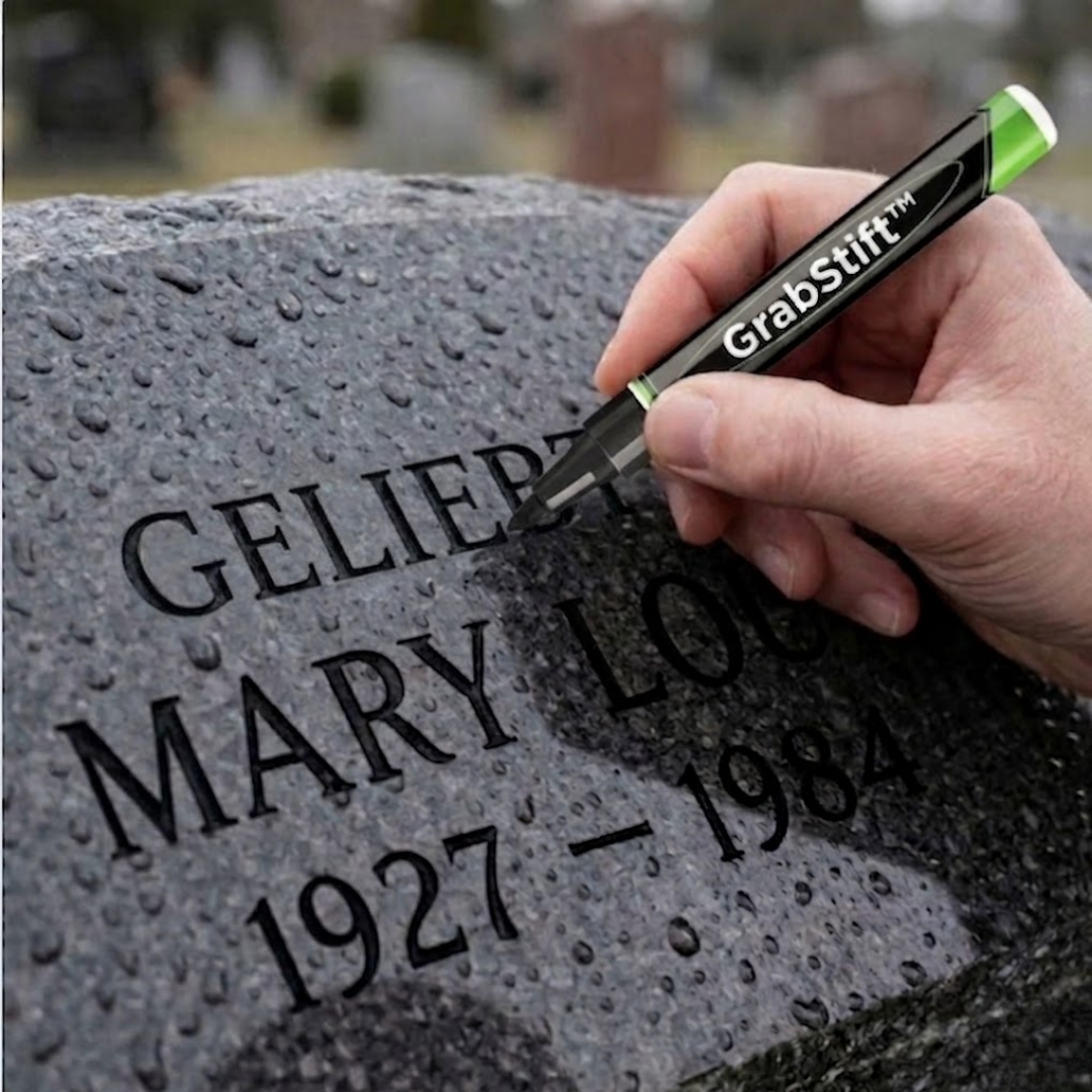 GrabStift™ - Schreibe dein Andenken in Gold — für immer!