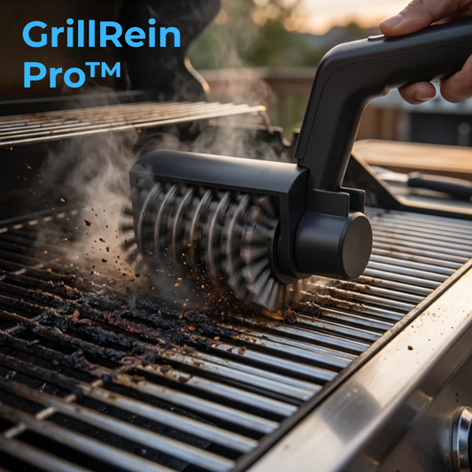 GrillRein Pro™ – Elektrische Grillbürste mit kraftvollem Motor