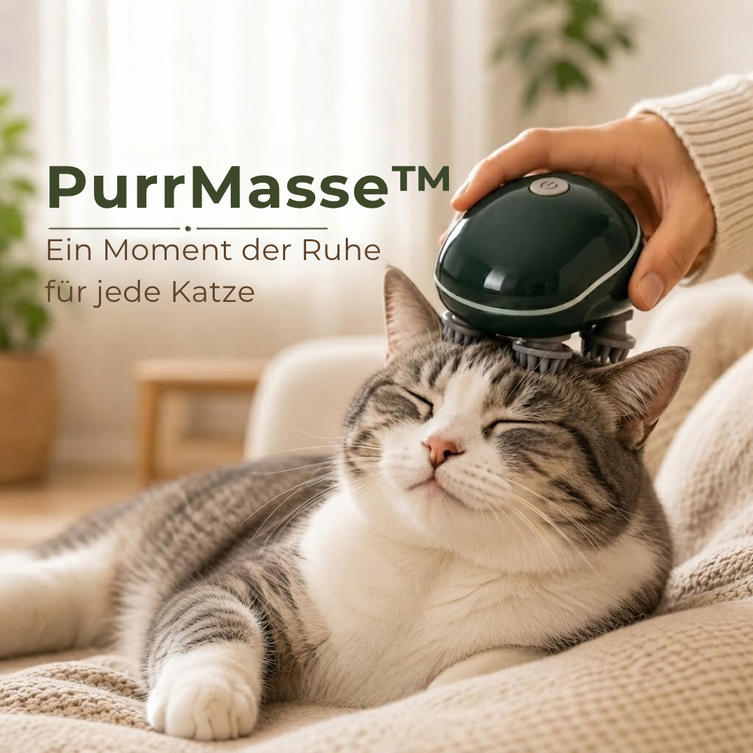 PurrMasse™ - Gib deinem Haustier die Massage die es nie missen möchte!