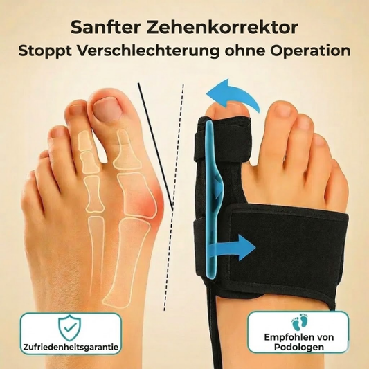 ZehFix™ - Korrigiere deine Zehen sanft und bequem!