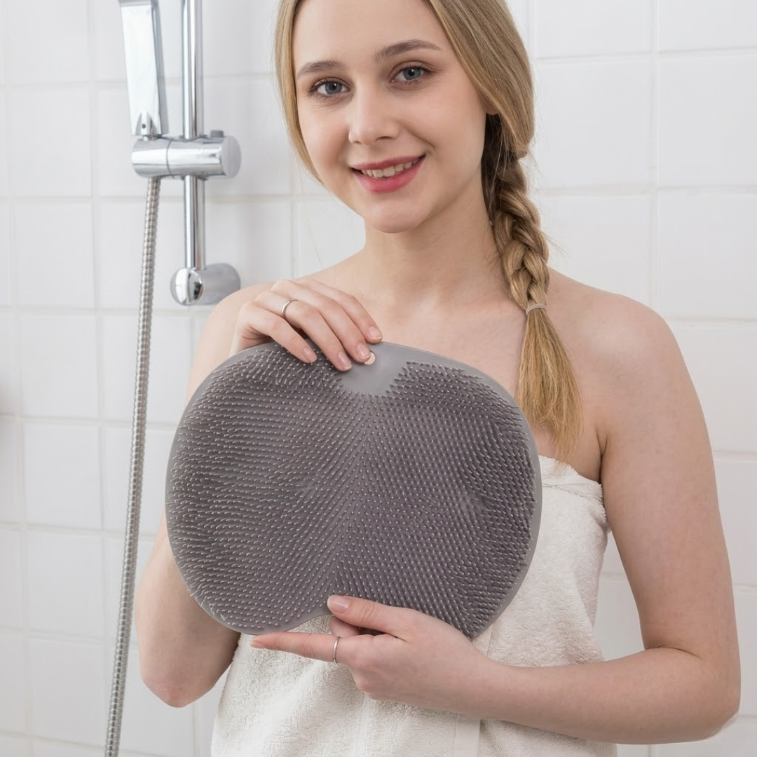 DuschSkrub™ - Peelen, massieren und verwöhnen — direkt unter der Dusche!