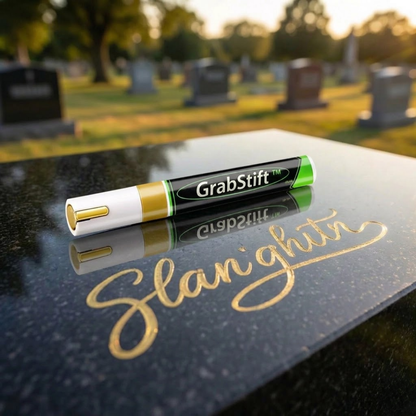 GrabStift™ - Schreibe dein Andenken in Gold — für immer!