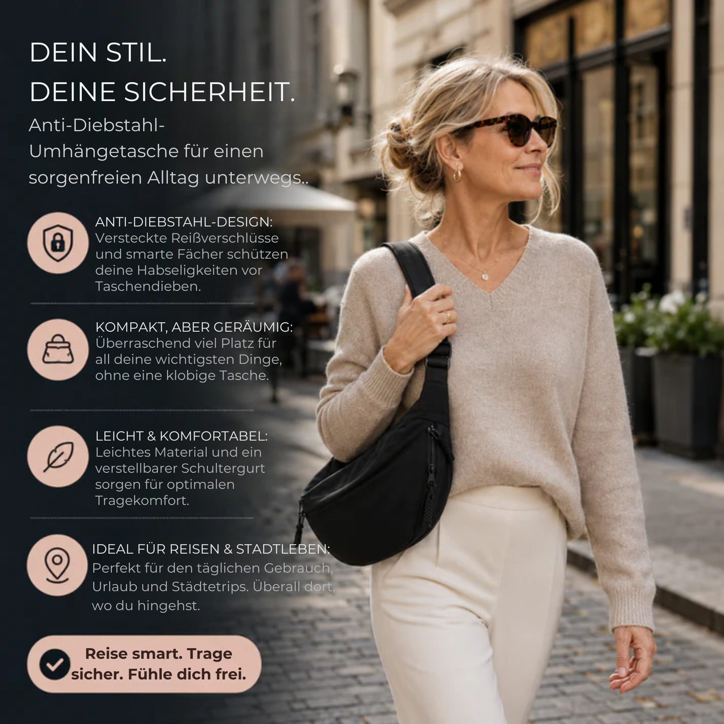ElsaBag™ - Elegante Umhängetasche für Tag und Abend!