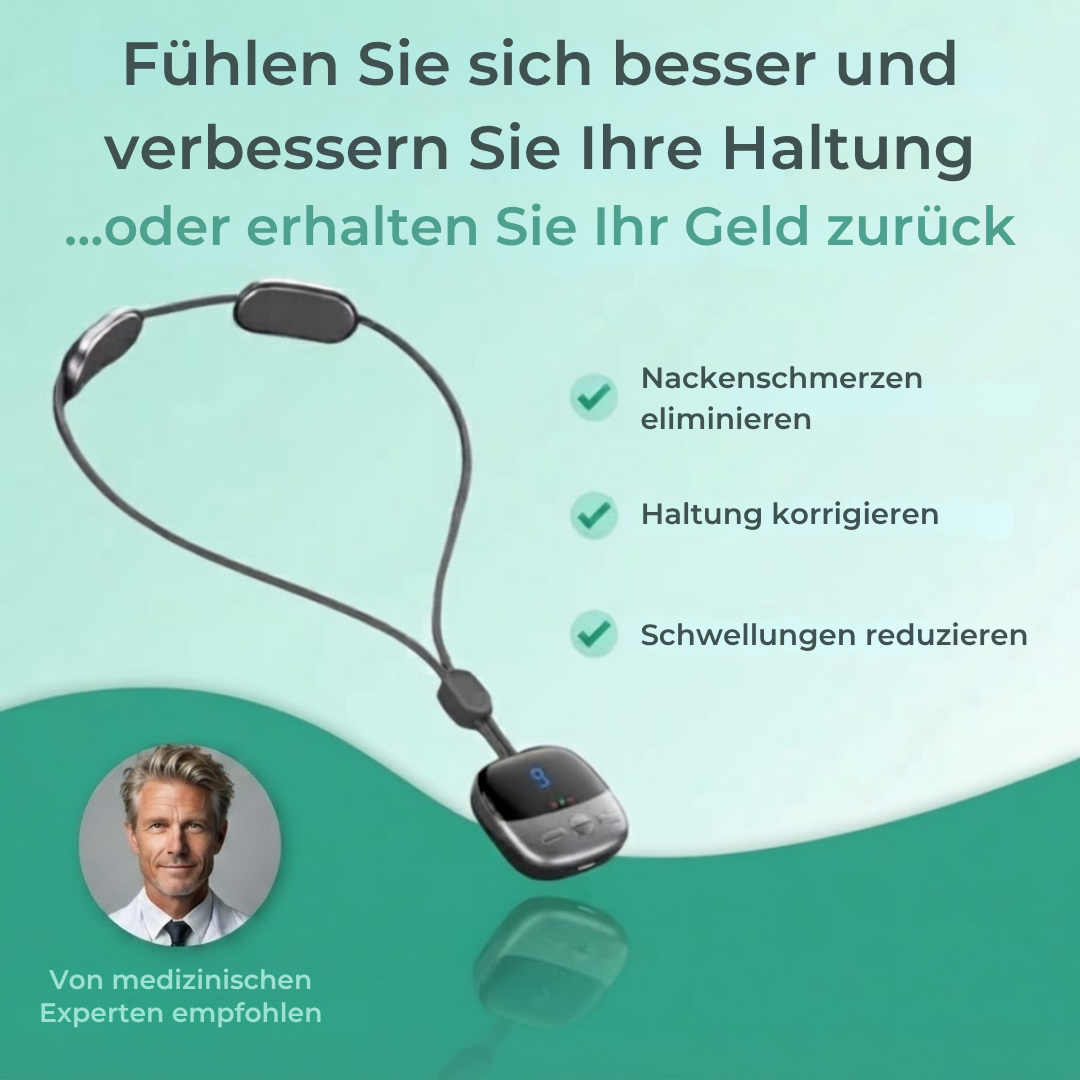 CerviRelief™ - Intelligente Nackenmassage gegen chronische Schmerzen!