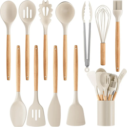 KüchenSet Pro™ – 12-teiliges Silikon-Set für deine Küche