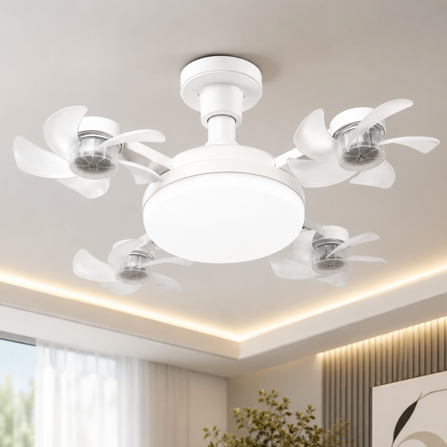 AirGlow™ - Frische Luft und schönes Licht — alles in einem smarten Ventilator!