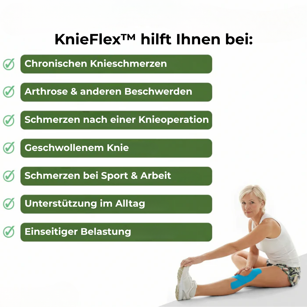 KnieFlex™ – Mehr Stabilität, volle Bewegungsfreiheit