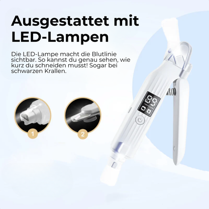 PfotenKlip™ – Sicheres Krallenschneiden mit LED-Licht