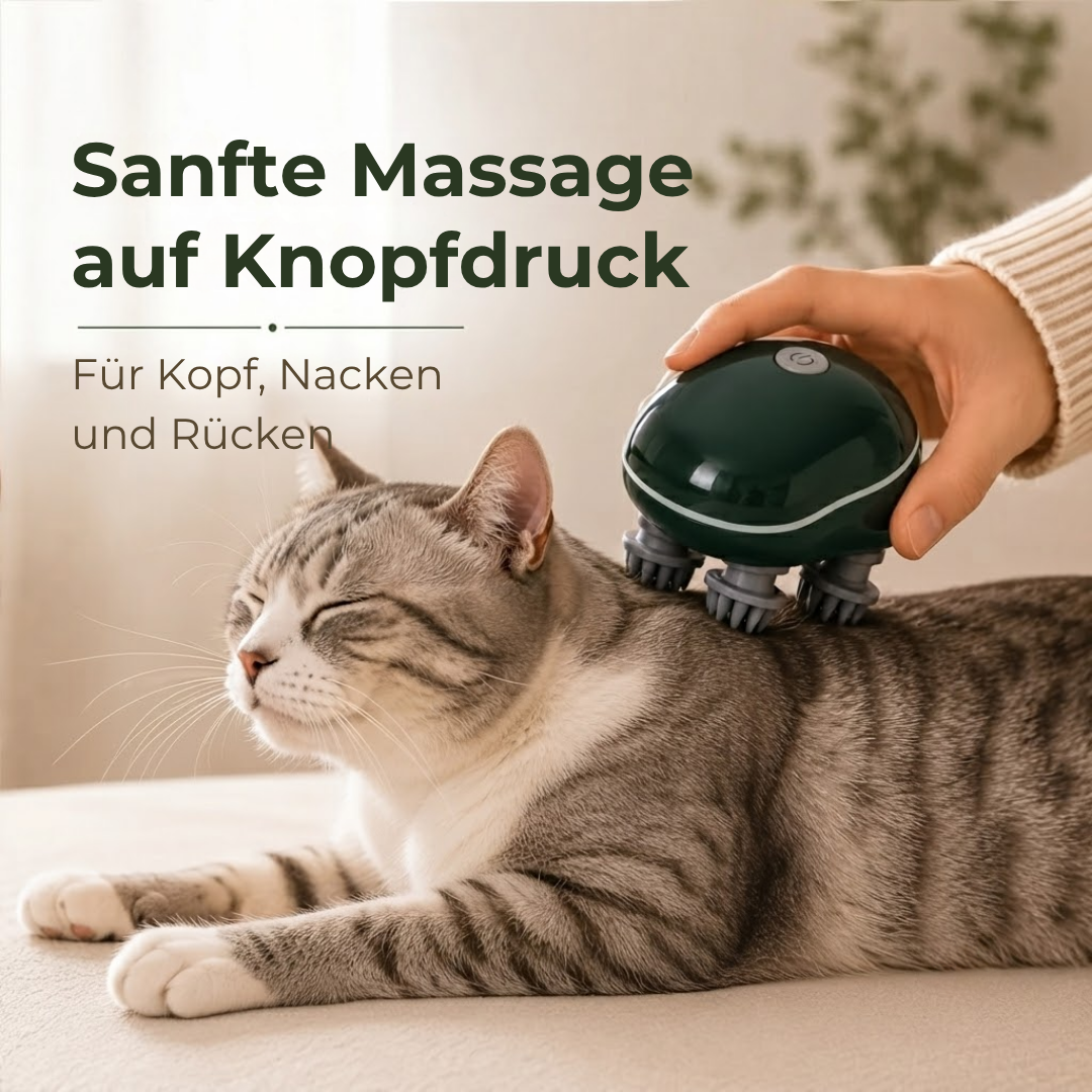 PurrMasse™ - Gib deinem Haustier die Massage die es nie missen möchte!