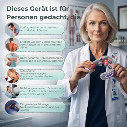 NackenWärme™ - Verspannungen lösen — warme und sanfte Massage für Nacken und Schultern!