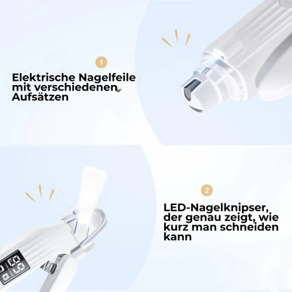 PfotenKlip™ – Sicheres Krallenschneiden mit LED-Licht