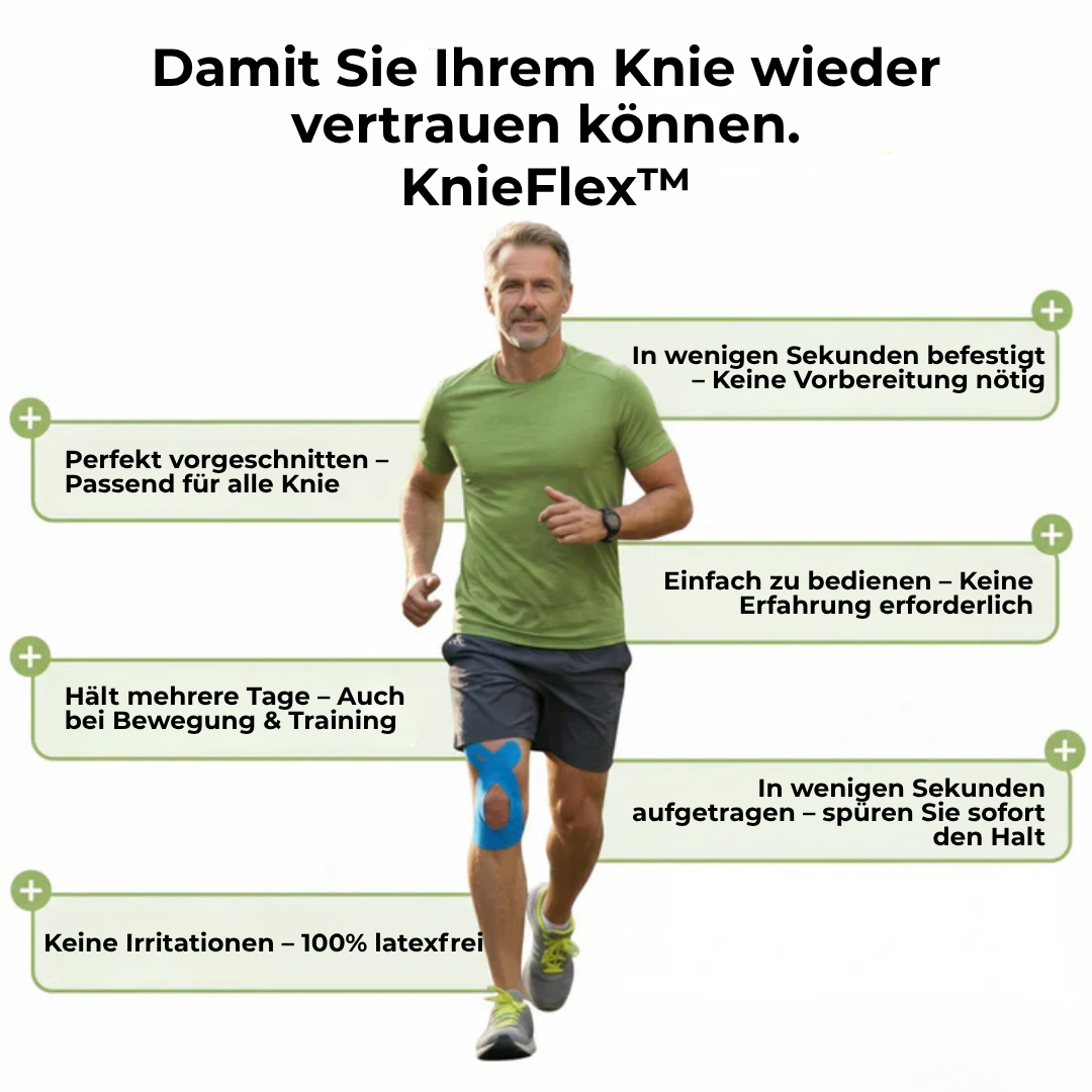 KnieFlex™ – Mehr Stabilität, volle Bewegungsfreiheit