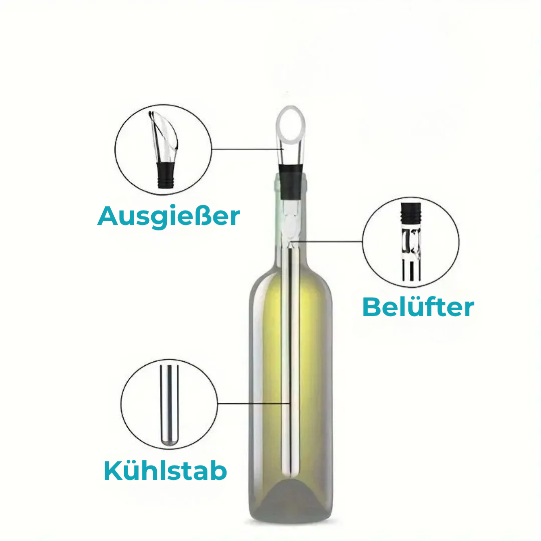 WeinKühl™ - Perfekte Serviertemperatur — jedes Mal auf den Punkt!