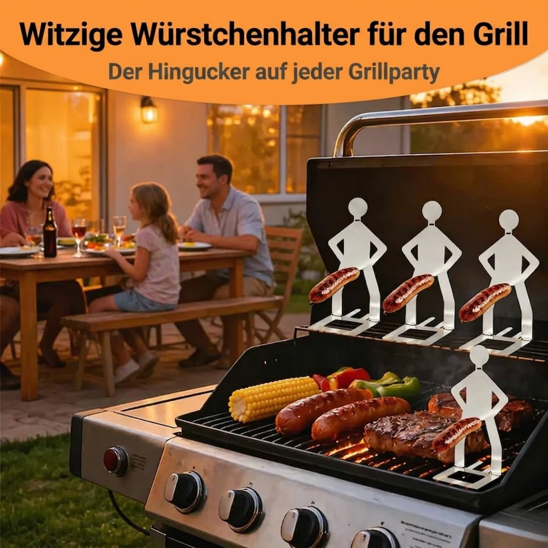 WurstMeister™ - Werde zum Grillmeister mit dem witzigsten Zubehör!