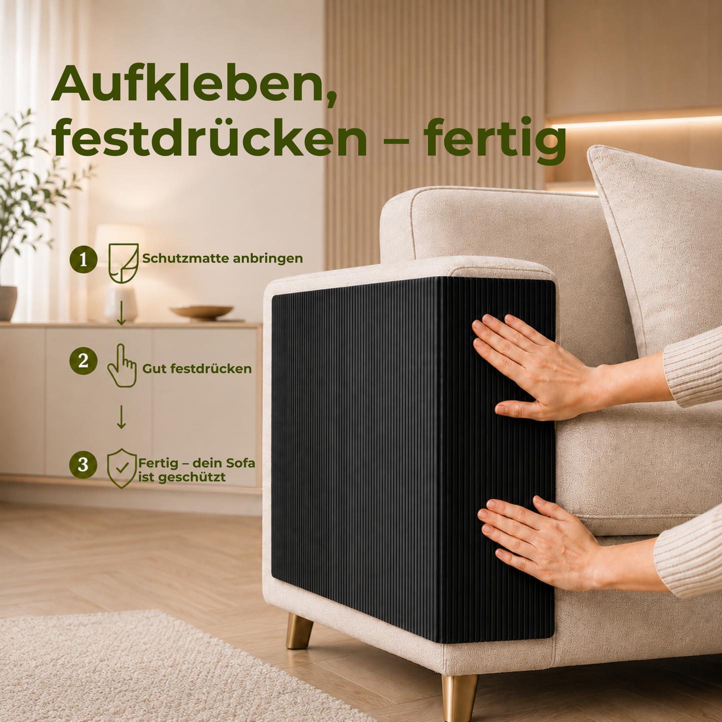 SofaKratz™ - Gib der Katze einen Platz zum Kratzen — und schone dein Sofa!
