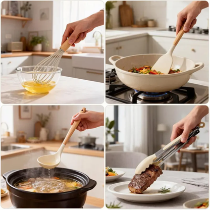 KüchenSet Pro™ – 12-teiliges Silikon-Set für deine Küche