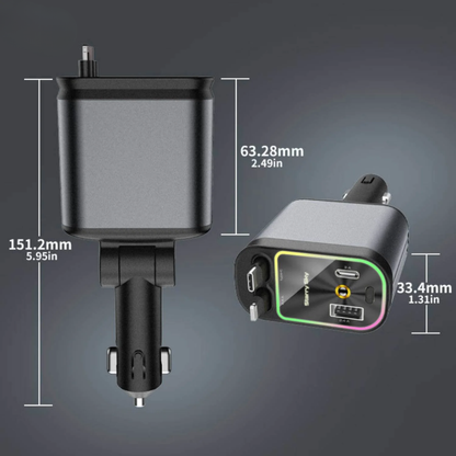 SternLicht™ – 4-in-1 Schnellladegerät mit magischem Sternenhimmel