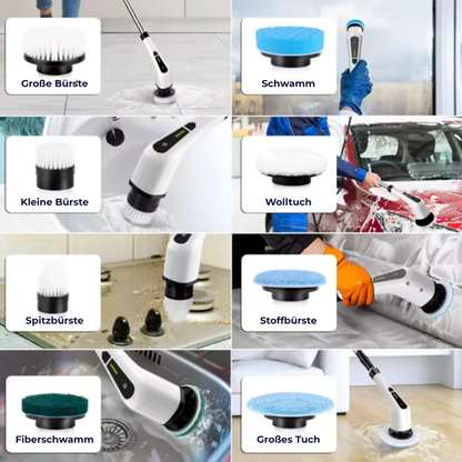 ReinPro™ – 9-in-1 elektrische Reinigungsbürste für dein Zuhause