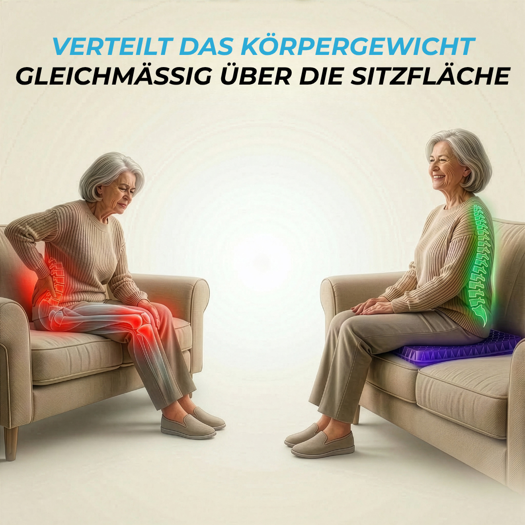 SitzRuhe™ – Bequem sitzen, stundenlang ohne Druck