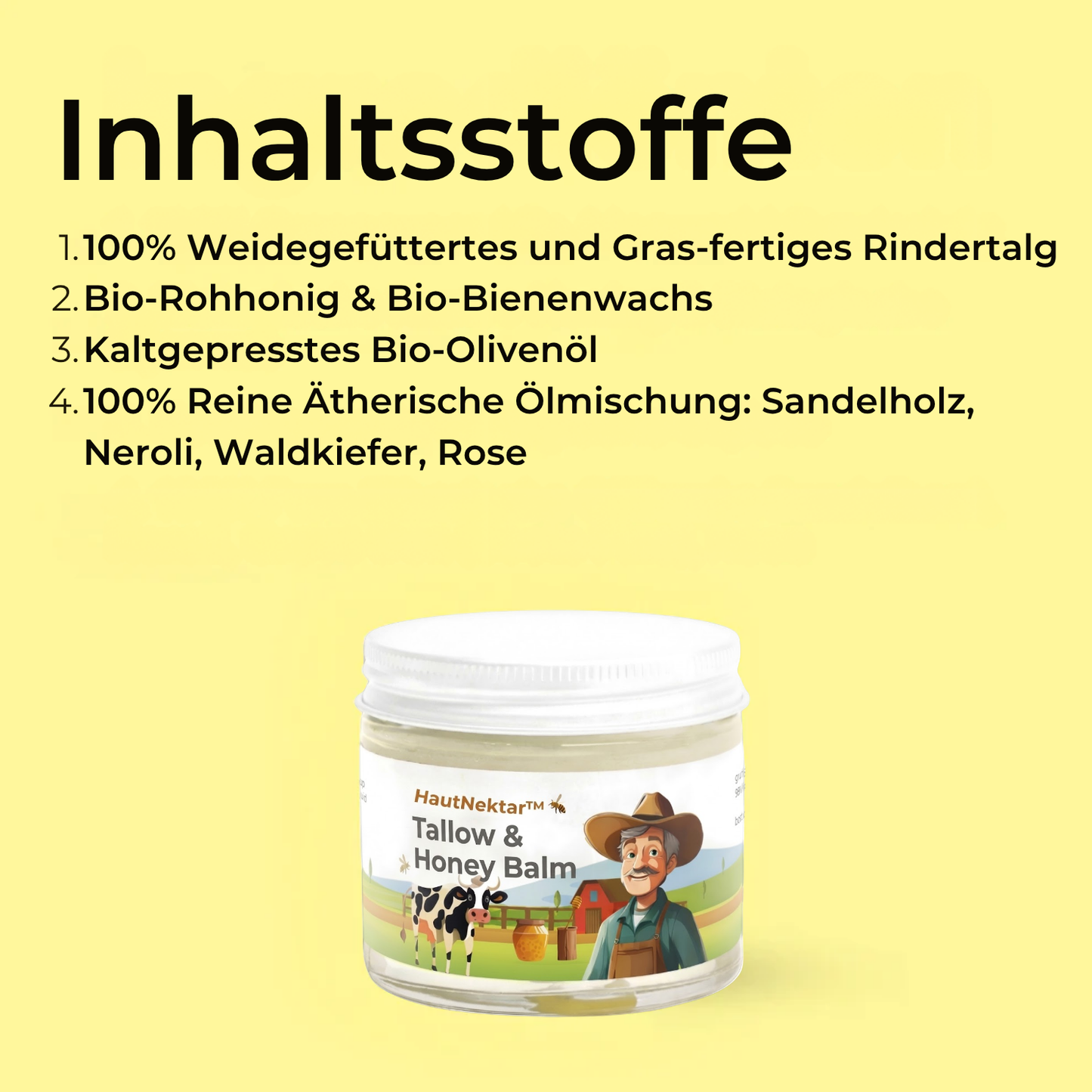 HautNektar™ – Natürliche Pflege mit Talg und Honig