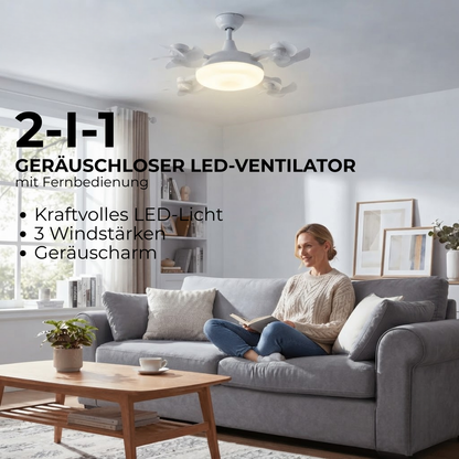 AirGlow™ - Frische Luft und schönes Licht — alles in einem smarten Ventilator!