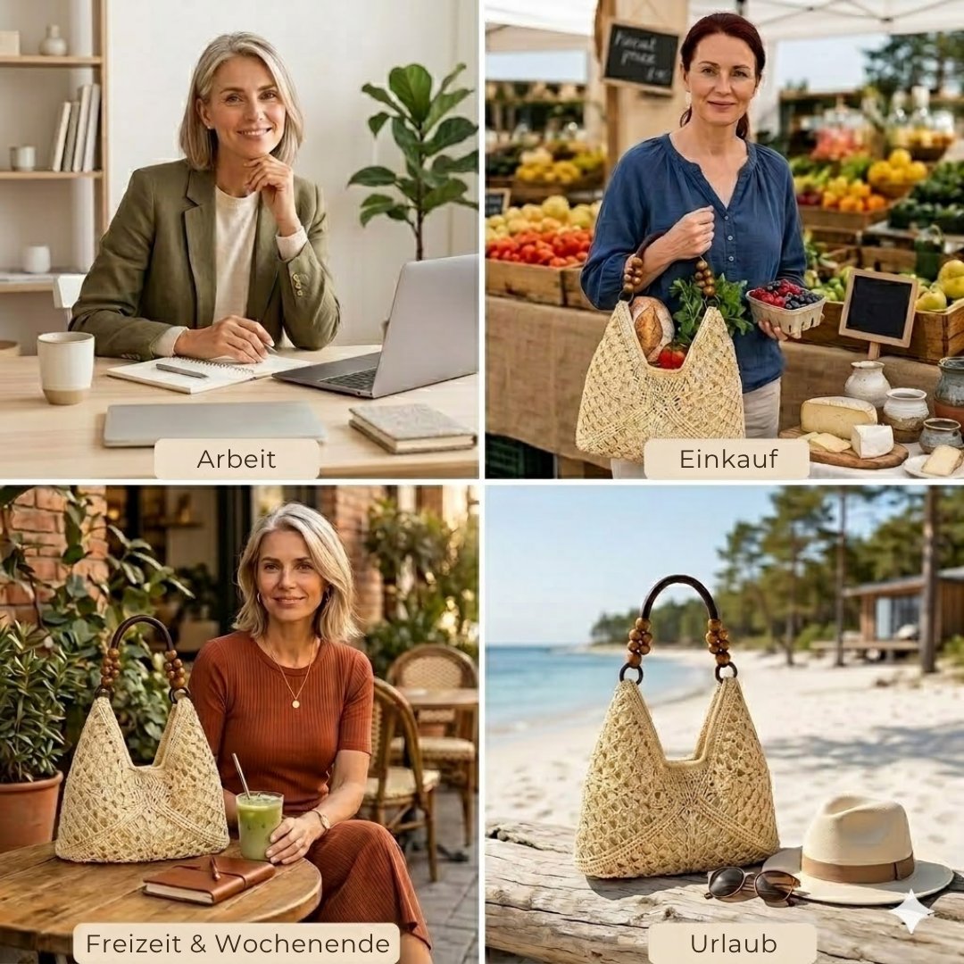 BohoTote™ - Die geflochtene Tasche die zu jedem Outfit passt!