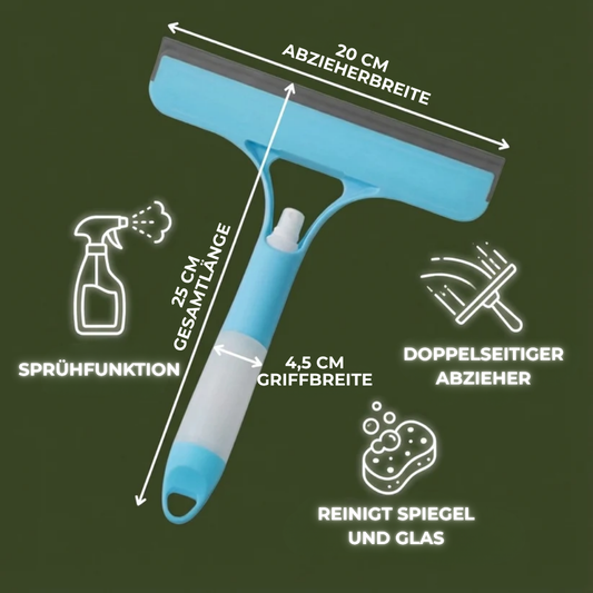 GlasKlar™ – Effektive 3-in-1 Reinigung für streifenfreie Fenster