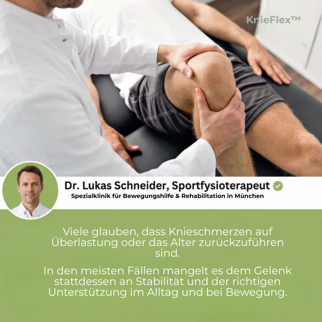 KnieFlex™ – Mehr Stabilität, volle Bewegungsfreiheit