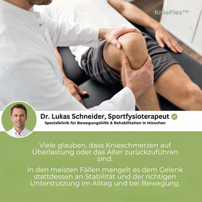 KnieFlex™ – Mehr Stabilität, volle Bewegungsfreiheit