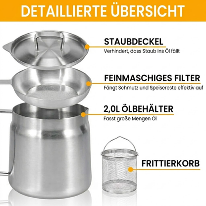 FrySmart™ - Knusprig frittieren mit deutlich weniger Öl!