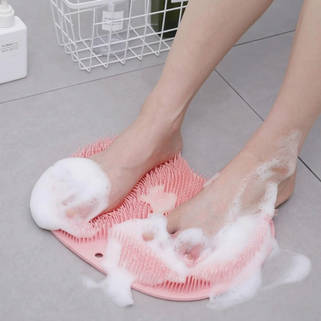 DuschSkrub™ - Peelen, massieren und verwöhnen — direkt unter der Dusche!