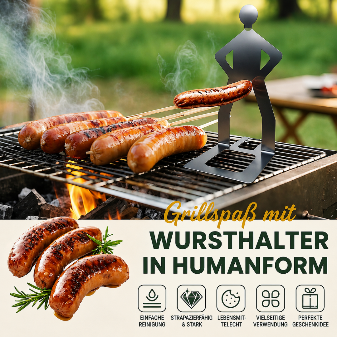 WurstMeister™ - Werde zum Grillmeister mit dem witzigsten Zubehör!