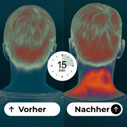 NackenWärme™ - Verspannungen lösen — warme und sanfte Massage für Nacken und Schultern!