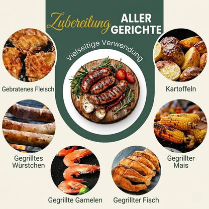 WurstMeister™ - Werde zum Grillmeister mit dem witzigsten Zubehör!