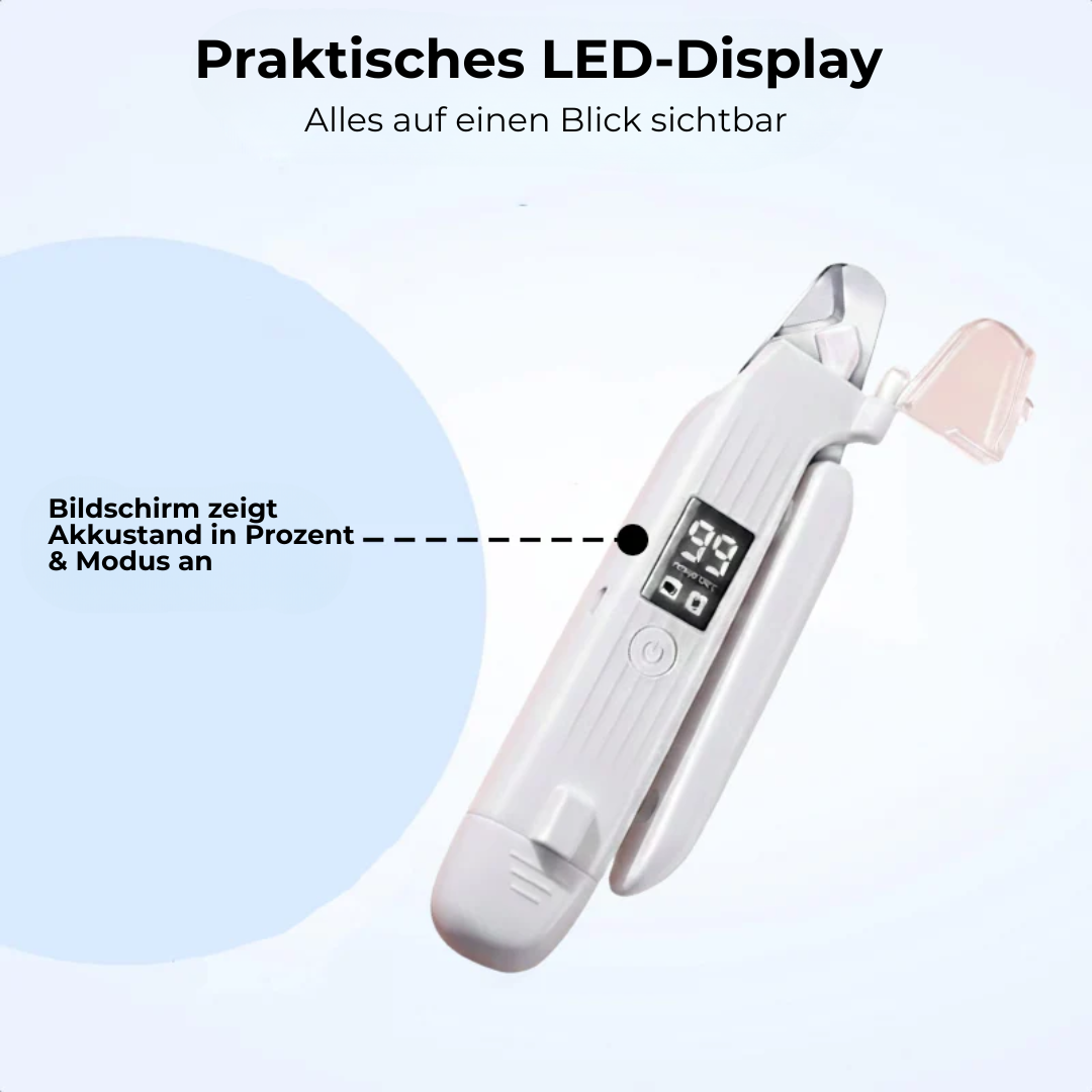 PfotenKlip™ – Sicheres Krallenschneiden mit LED-Licht