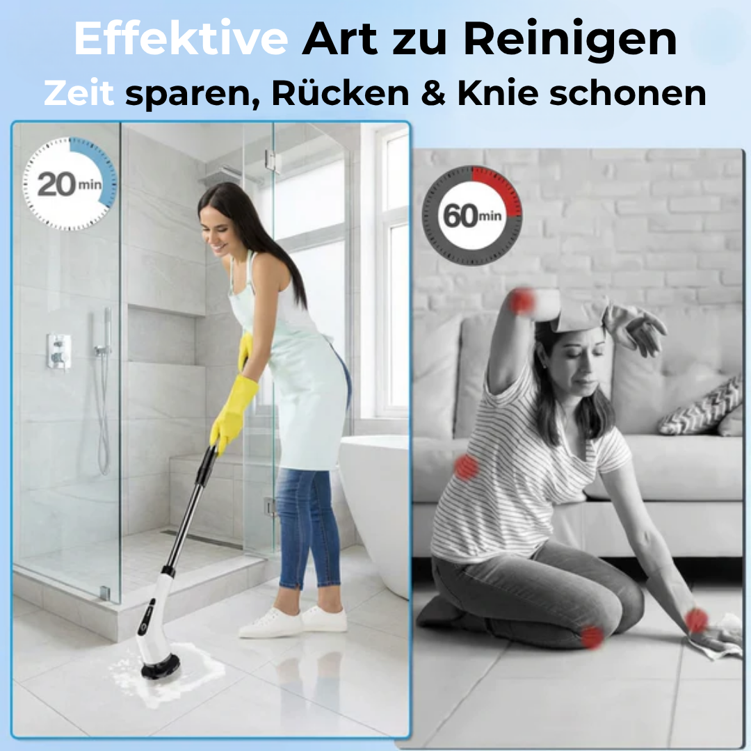 ReinPro™ – 9-in-1 elektrische Reinigungsbürste für dein Zuhause