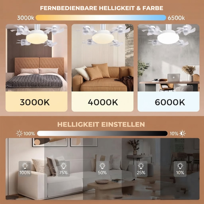 AirGlow™ - Frische Luft und schönes Licht — alles in einem smarten Ventilator!