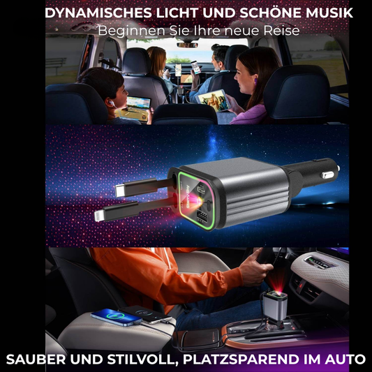 SternLicht™ – 4-in-1 Schnellladegerät mit magischem Sternenhimmel