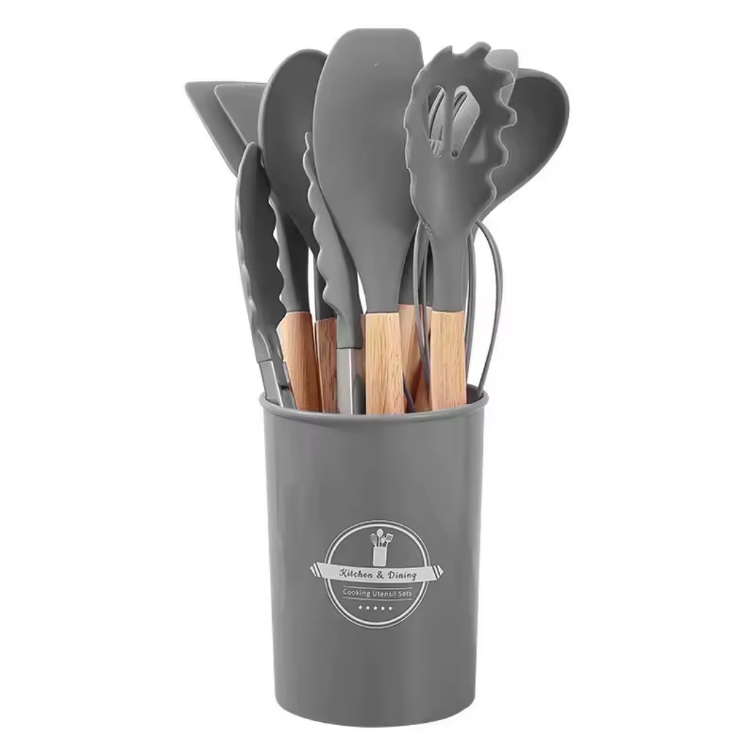 KüchenSet Pro™ – 12-teiliges Silikon-Set für deine Küche
