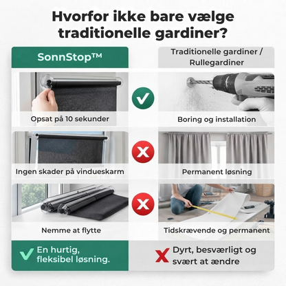 SonnStop™ - Sonne und Blicke blocken — volle Privatsphäre!
