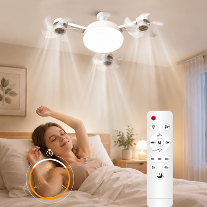 AirGlow™ - Frische Luft und schönes Licht — alles in einem smarten Ventilator!
