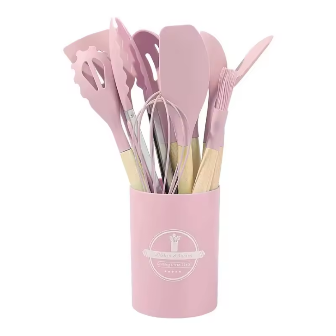 KüchenSet Pro™ – 12-teiliges Silikon-Set für deine Küche