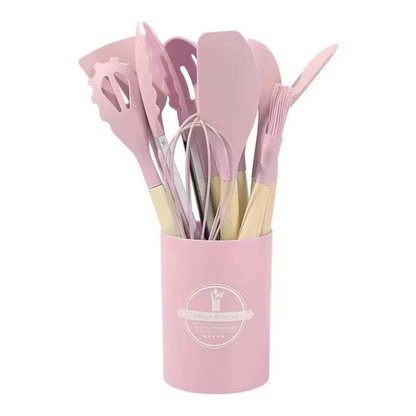 KüchenSet Pro™ – 12-teiliges Silikon-Set für deine Küche