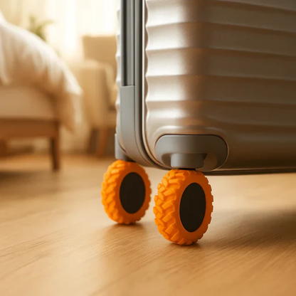 RollSchutz™ - Schütze deine Kofferräder — reise ohne Sorgen!